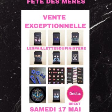 vente magasin bijoux résine paillettes brest Finistère