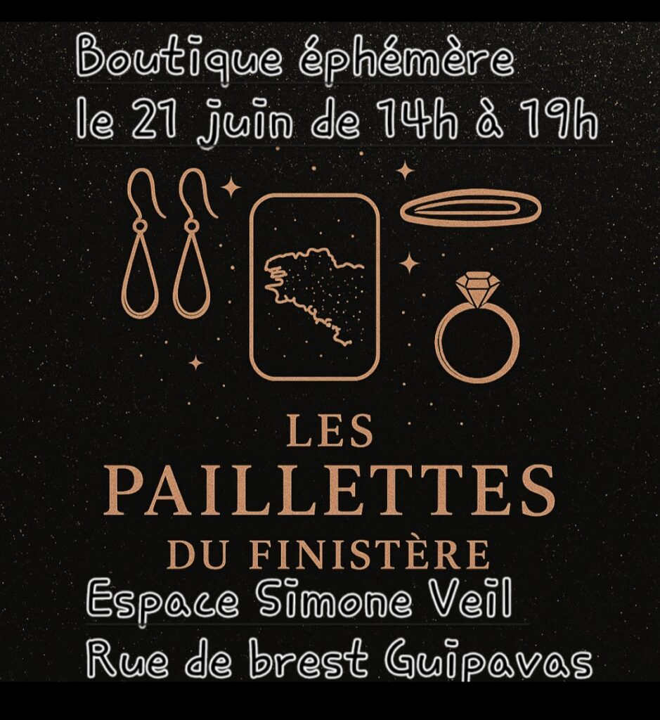 Boutique éphémère Guipavas Résine Bijoux