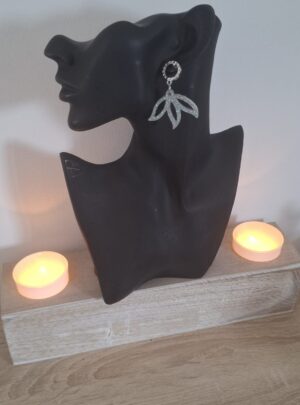 Boucles d&rsquo;oreilles fleurs