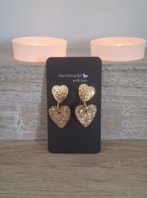 Boucles d&rsquo;oreilles petit coeur