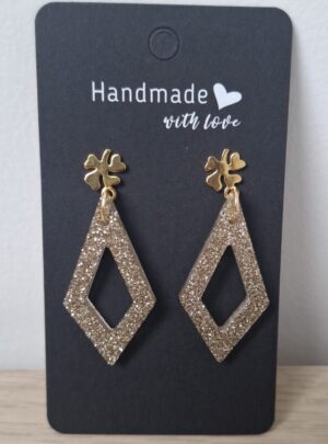 Boucles d'oreilles poussière d'étoiles