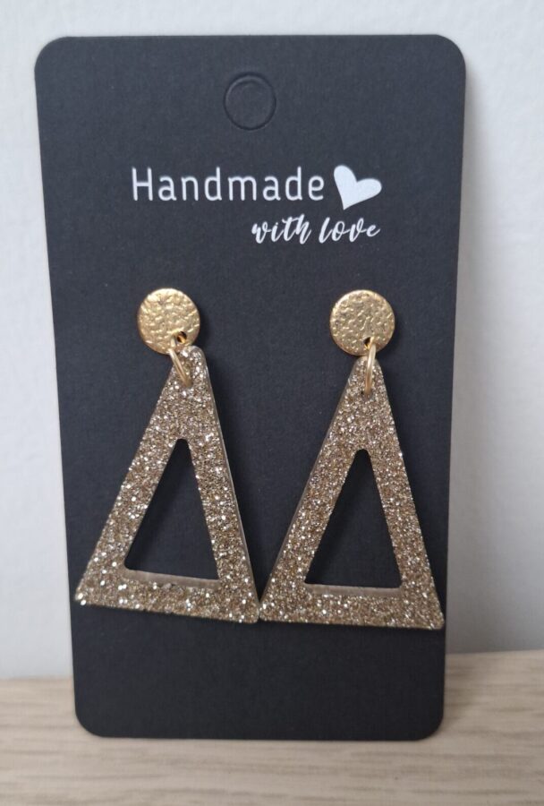 Boucles d'oreilles poussières D'étoiles