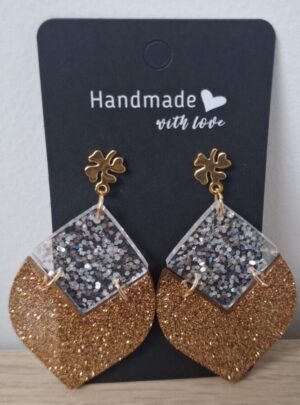 Boucles d'oreilles duo d'éclats