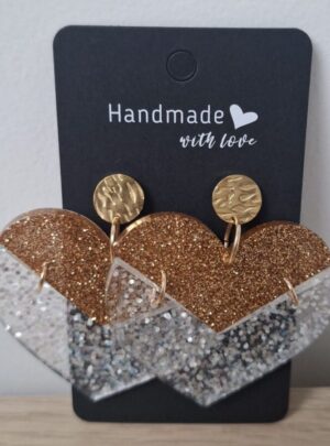 Boucles d'oreilles duo d'éclats