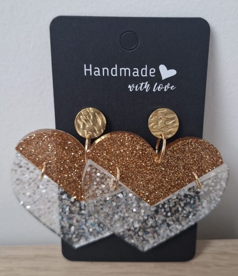 Boucles d'oreilles duo d'éclats