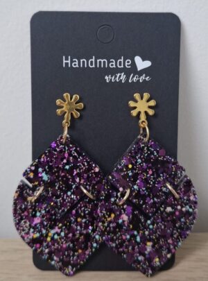 Boucles d'oreilles Nuit étoilée
