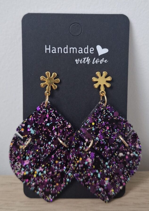 Boucles d'oreilles Nuit étoilée