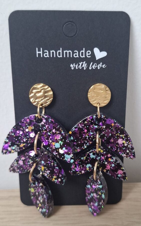 Boucles d'oreilles Nuit Etoilée