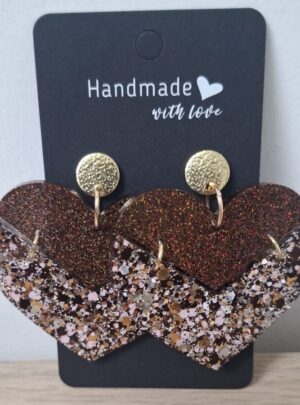 Boucles D'oreilles Ecorce Etoilée